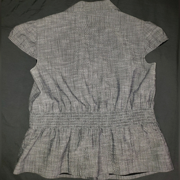 AGB Short Sleeve Blazer Top - Picture 4 of 8